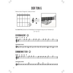 Hal Leonard Gitarre f&uuml;r Kids 1 : Ein Lehrgang fu&#776;r Anf&auml;nger zum schrittweisen Erlernen der akustischen oder elektrischen Gitarre
